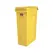 Contentor 87L Plástico Slim Jim s/Tampa c/CanaisVent Amarelo