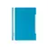 Classificador Capa Transparente Azul Durable 257306 1un