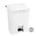 Contentor 60L Plástico Branco com Pedal