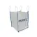 Sacos Lixo Reutilizável 1000L 95x95x119cm PPL  Branco 1un