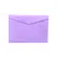 Bolsa 355x240mm A4 Envelope Fecho Velcro Plástico Violeta