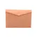Bolsa 355x240mm A4 Envelope Fecho Velcro Salmão Mate Pastel