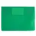 Bolsa 225x165mm A5 Envelope PVC Visor Verde 10un