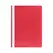 Classificador Capa Transparente Vermelho 10un