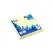 Bloco Notas Aderentes 075x075mm Amarelo Zig-Zag 100 Folhas