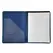 Capa A4 com Bloco de Notas e Bolsa Interior Azul