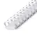 Argolas PVC Encadernar 38mm Ovais Branco 375 Folhas 50un