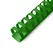 Argolas PVC Encadernar 18mm Verde 140 Folhas 100un