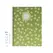 Caderno Espiral A4 Quadriculado FLOWERS Verde 80Fls 1un