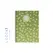Caderno Espiral A5 Quadriculado FLOWERS Verde 80Fls 1un
