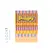 Caderno Agrafado A5 Quadriculado VINTAGEY Stripes 48Fls 1un