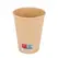 Copos 360ml Cartão Kraft 12oz Bebidas Quentes 50un