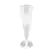 Copos Flute Reutilizáveis PS Transparente 150ml 10un