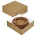 Caixa Cartolina Kraft 24x24x9,5cm 50un