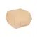 Caixa Hamburguer THEPACK 14,4x13,6x9,2cm Natural 50u