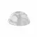 Tampas Copos PLA Transparente Ø9,5cm 100un