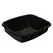 Embalagem Alimentar 1100ml PP s/Tampa Preto 50un