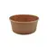Saladeiras 700ml Cartão Redondo Ø150mm Cor Kraft 50un