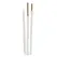 Palhinhas 20cmx6mm Papel Kraft (Emb Individual) 100un