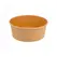 Saladeiras 750ml Cartão Redondo Ø150mm Cor Kraft 50un
