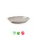 Pratos 16cm Plástico Reutilizável Classic Redondo Bege 1un