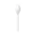 Colheres Sopa C-PLA Reutilizáveis 16cm Branco 100un