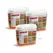 Caixa Multiusos 1000ml Plástico c/Tampa Totem Branco 3un