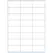 Etiquetas 070x036mm 100Fls A4 Transparente Markin 2400un