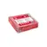 Pano Microfibra 35x38cm 240g Terry Vermelho Pack 5un