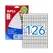 Etiquetas 008x020mm 15Fls A5 01858 Apli 1890un