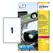 Etiquetas Resistentes 210x297mm 20Fls Intempéries Avery 20un