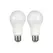 Lâmpada LED E27 12W 1521lm Incandescente Branco Quente 2un