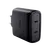 TRUST MAXO 65-watt GaN universal USB-C power adapter Apple PC 2 ports + cable Black