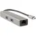 COOLBOX MINIDOCK4 4-PORT USB-C HUB WITH 3 USB 3.0 TYPE A, 1 HDMI, 1 RJ45 GIGABIT