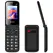 Teléfono Móvil Qubo X-247 4G para Personas Mayores/ Negro