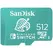 Tarjeta de Memoria SanDisk Nintendo Switch 512GB microSD XC UHS-I/ Clase 10/ 100MBs