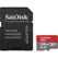 Tarjeta de Memoria SanDisk Ultra 128GB microSD XC con Adaptador/ Clase 10/ 140MBs