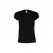 T-Shirt Mulher Algodão 155g Preto Tamanho M
