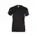 T-Shirt Adulto 100% Poliéster Bird Eye 130g Preto Tamanho S