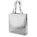 Saco de Compras Non-Woven Prateado Laminado
