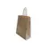 Saco 24x10x32cm Papel Kraft c/Asas 100g 1un