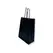 Saco 24x10x32cm Papel 100g c/Asas Preto 1un