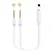 Adaptador Jack 3.5mm Fêmea / 2x Macho 20cm