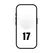 Smartphone Apple iPhone 17 256GB/ 6.3'/ 5G/ Blanco