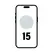 Smartphone Apple iPhone 15 128Gb/ 6.1'/ 5G/ Azul