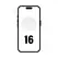 Smartphone Apple iPhone 16 128GB/ 6.1'/ 5G/ Blanco