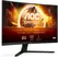 AOC Gaming CQ32G4VE - G4 Series - monitor LED - gaming - curvo - 32" (31.5" visível) - 2560 x 1440 QHD @ 180 Hz - Fast VA - 300 cd/m² - 3500:1 - HDR10