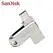 SanDisk Phone Drive - Drive flash USB - 64 GB - USB-C / Lightning - céu metálico