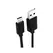 Cabo USB-A 2.0 Macho/USB-C Macho 2.0 1m Preto
