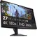Alienware AW2725QF - Monitor LED - gaming - 27" (26.95" visível) - 3840 x 2160 / 1920 x 1080 4K / Full HD (1080p) @ 165 Hz - IPS - 600 cd/m² - 1000:1